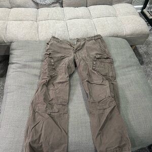 Men's Brown Cargo Pants